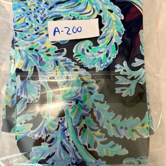 Lilly Pulitzer Pima Cotton Blue and Green Halter‎ Women’s Dress size Medium - Picture 16 of 16